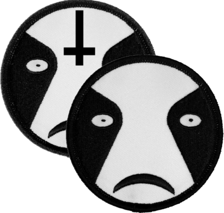 abbath inspired logo patch